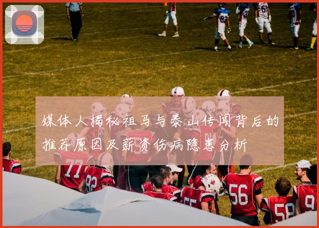 媒体人揭秘祖马与泰山传闻背后的推荐原因及薪资伤病隐患分析